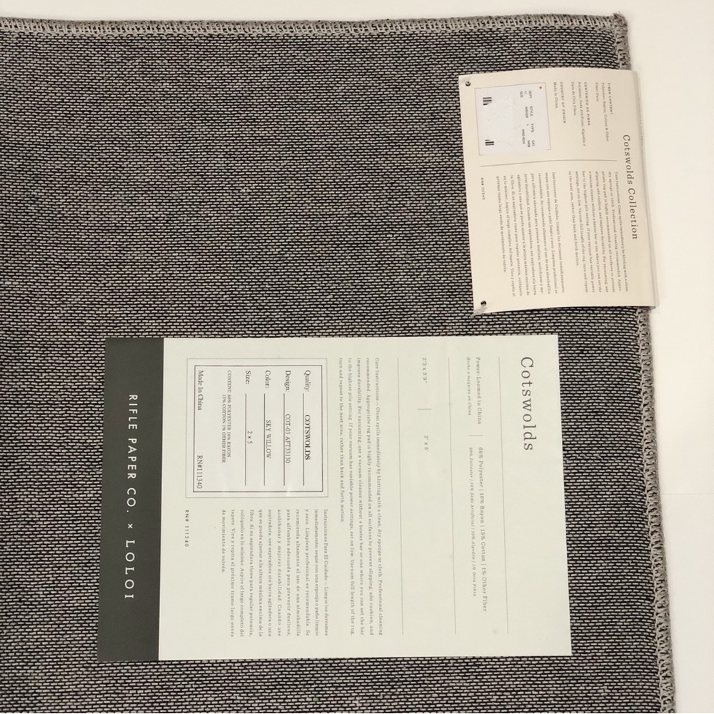 Rifle Paper Co. Runner Rug - Picture 8 of 8